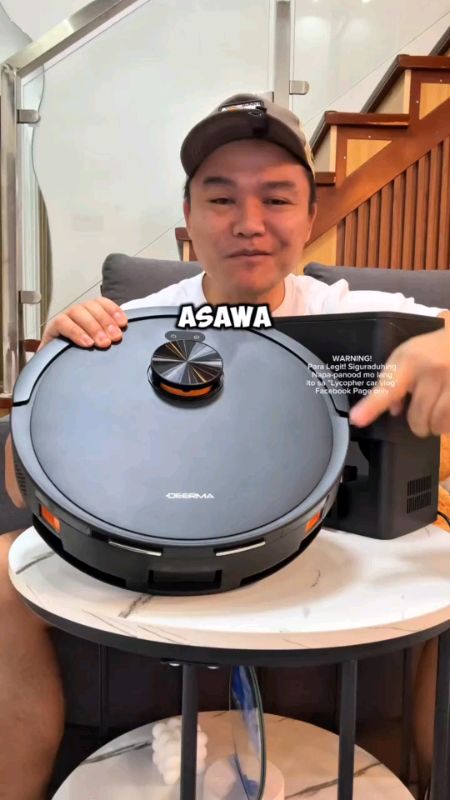 Unli utos ka na dito magwalis, magvacuum at mag mop sa bahay mo #vacuumrobot #vacuum #trendy #buynow #masmuraditosashopee