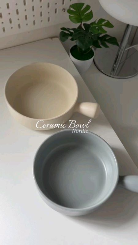 #bowl #ceramicbowl #ceramichandlebowl #ceramic #MasMuraSaShopee