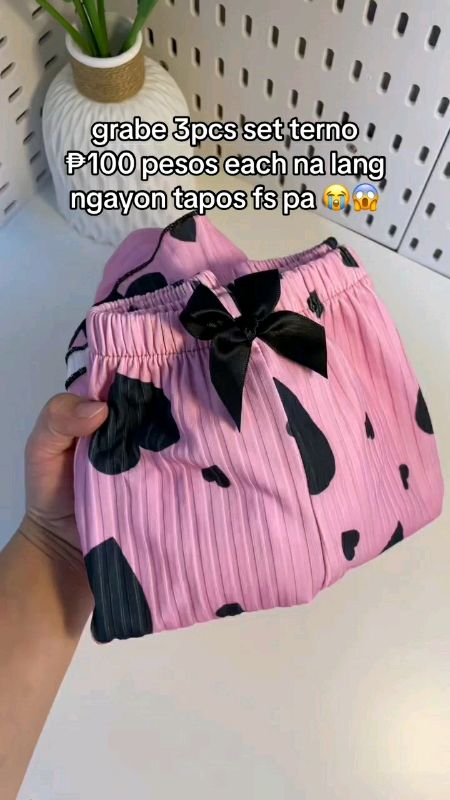 #terno #sleepwear #pambahay #MasMuraSaShopee #FreeCoinsInShopeeVideo #trendingvideo #sale #viral #shopee #trending