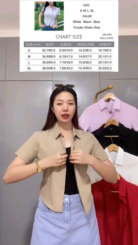 Blouse For Women Short Sleeve #MasMuraSaShopee #FreeCoinsInShopeeVideo #ShopeePHPaydaySale