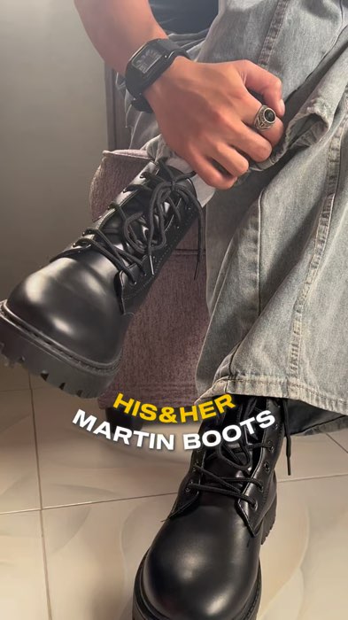 Leather Martin Boots #leatherboots #martinboots #blackleatherboots #blackboots #martinbootsformen #bootsformen #footwear #bootsshoes #boots #leather