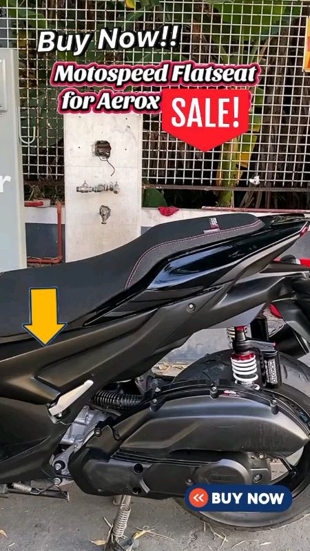Flat seat #fyp #viral #highlights #FreeCoinsInShopeeVideo #MasMuraSaShopee #HugotSaShopee #shopee #shopeeVideo #flatseat #motorcycle #aerox