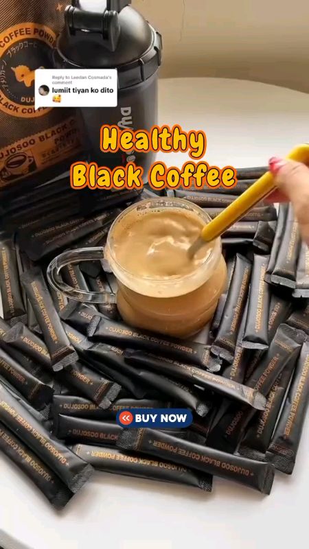 Dujosoo Black Coffee☕️✨️ #dujosoocoffee #DUJOSOOBLACKCOFFEE #blackcoffee #blackcoffeepowder #coffee #kofe #sugarfreecoffee #instantcoffee #foryou #fyp