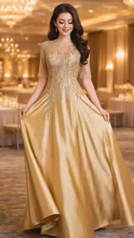 Sophisticated Gown #longgown #longdress #bridesmaidgown #bridesmaiddress #elegantgown #elegantdress #ninangdress #MasMuraSaShopee #FREECOINSINSHOPEE