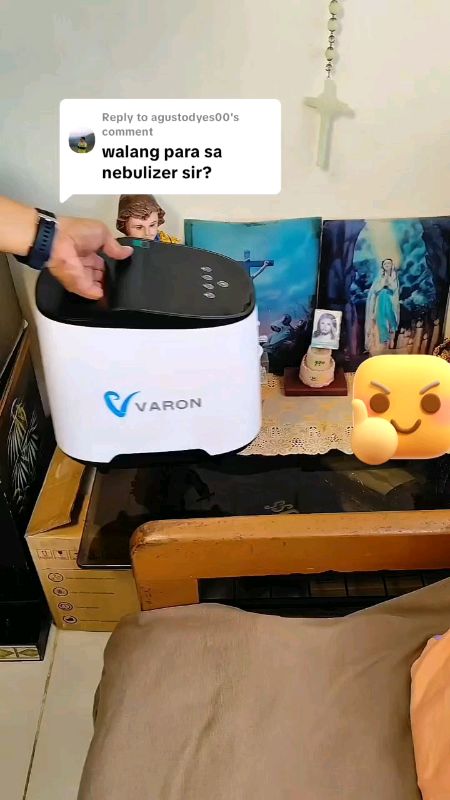 #masmurasashopee #fyp #freecoinsinshopeevedio #extrachallenge #VARON Oxygen Concentrator And Nebulizer#Adjustable Flow#Led Screen#Remote Controled