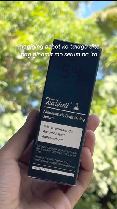 #skincare #whiteningdarkareas #teashellserum #brighteningserum #niacinamideserum #serum #teashell