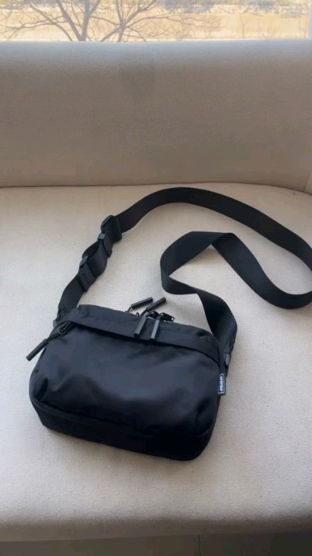 Japanese Style Waterproof Nylon Small Square Bag New Lightweight Casual Pocket Crossbody Bag Unisex