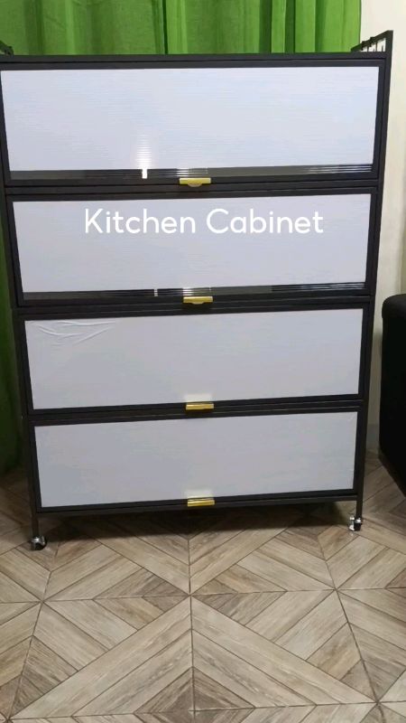 Kitchen Cabinet Aesthetic Quality Cabinet EasyTo Assemble #kitchencabinet #cabinet #kitchenstorage #HugotSaShopee #ShopeePHPaydaySale #MasMuraSaShopee
