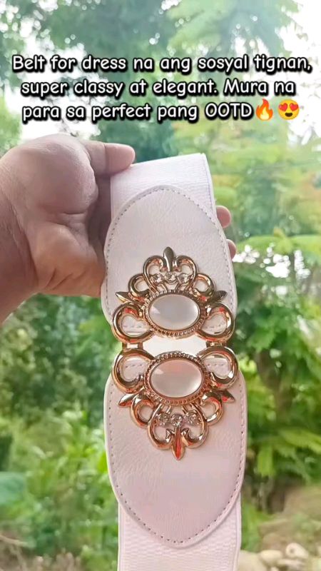 Dress belt for women #belt #dressbelt #beltforwomen #womenfinds #elasticbelt #streatchable #fyp #shoppee