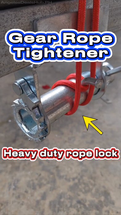 Gear Rope Tightener #ROPETIGHTENER #truckropefastener #manualropetightener #MasMuraSaShopee