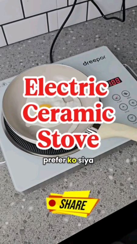 Dreepor multifunction electric ceramic stove electric stove energy saving #FreeCoinsInShopeeVideo