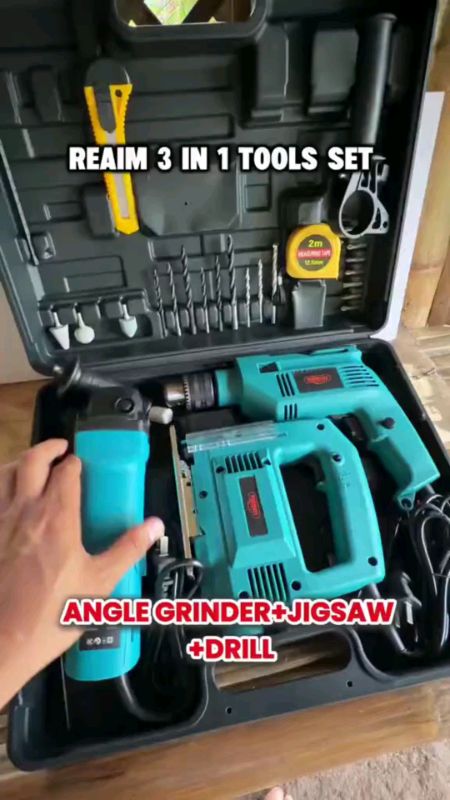 3 IN 1 Angle grinder and impact drill  and jigsaw#3in1Grinder#afordable #viral #trend #shopeepay #freecoinsvedeo #shopeeday#MasMuraSaShopee