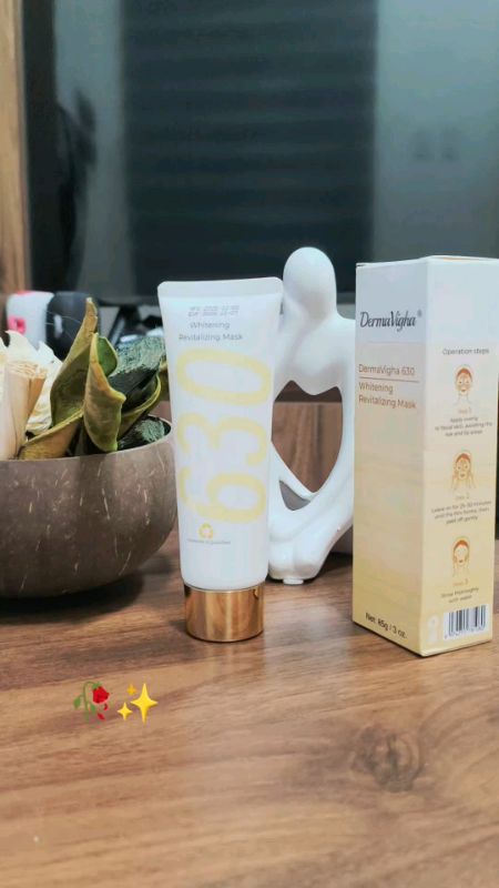 #DermaVigha #630 #Whitening #Revitalizing #Hydrating #Firming #Moisturizing #Peel-#off #Mask #with #5% #Niacinami (#FreeCoinsShopeeVideo)