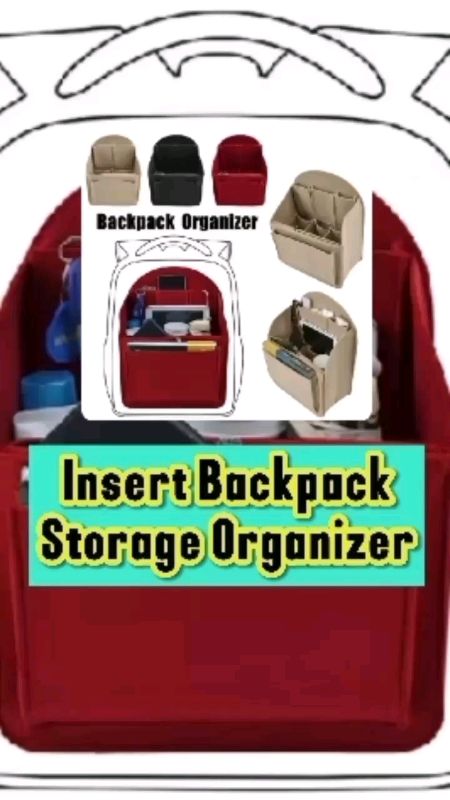 #backpackorganizer #bagstorageorganizer