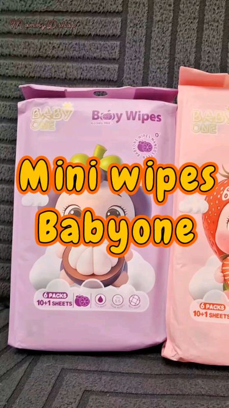 Mine wipes buy na! #babyone #miniwipes #6packs #affordable #babyessencials