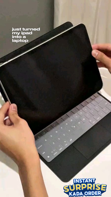 Magnetic Keyboard Case for Ipad #touchable #magnetic #keyboard #shopeefinds #MasMuraSaShopee #FreeCoinsInShopeeVideos