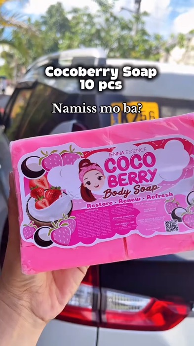 #cocoberry #whitening #soap