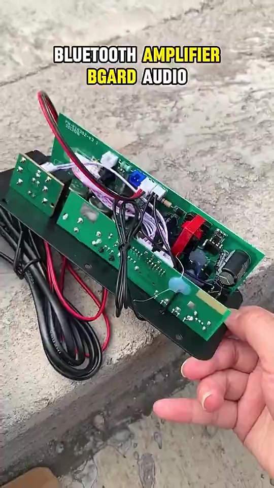 1500W GD100 Fiber input amplifier 12v24v220v Digital bluetooth stereo audio amplifier board