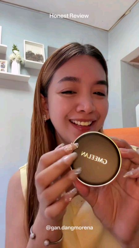 GMEELAN 2 IN 1 Cushion Foundation Waterproof Concealer Black Truffle #MasMuraSaShopee #ShopeePHPaydaySale #buynow