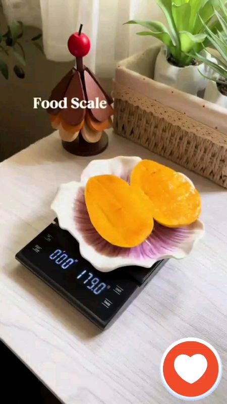 Coffee Scale w/ Timer Electronic Kitchen Food Scale Rechargeable Led Display 3kg/0.1g High-precision#freecoinsinshopeevideo #MasMuraSaShopee