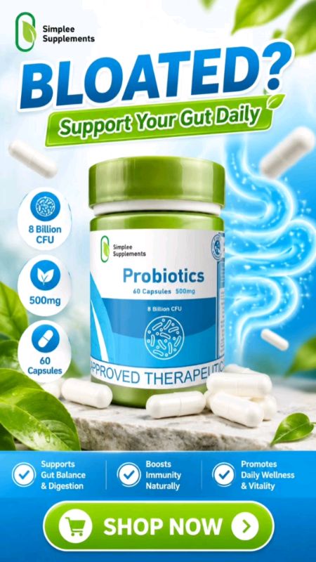 🌿 Simpleee Probiotics 💚 Daily gut & immune support!* ✨ #NABudol #Probiotics #GutHealth #WellnessPH #budolfinds