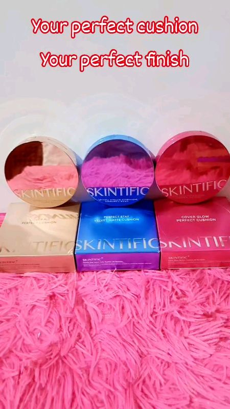 Cover Glow Perfect for glass skin glow Perfect Stay Velvet Matte  for smooth, matte all-day wear  Cover AII Perfect  for full coverage #skintific