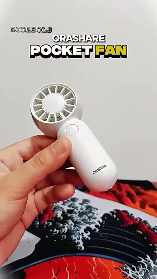Orashare Super Mini Fan Portable Baby Handheld fan 3 Speed malakas matibay matagal malowabt