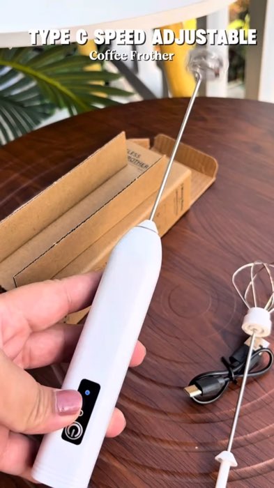 ￼Kitchen Appliances Mixers Eletrico Handheld Milk Frother Mixer for Coffee, Latte, Winter Drinks #FreeCoinsInShopeeVideo #masmurasashoppee #trending
