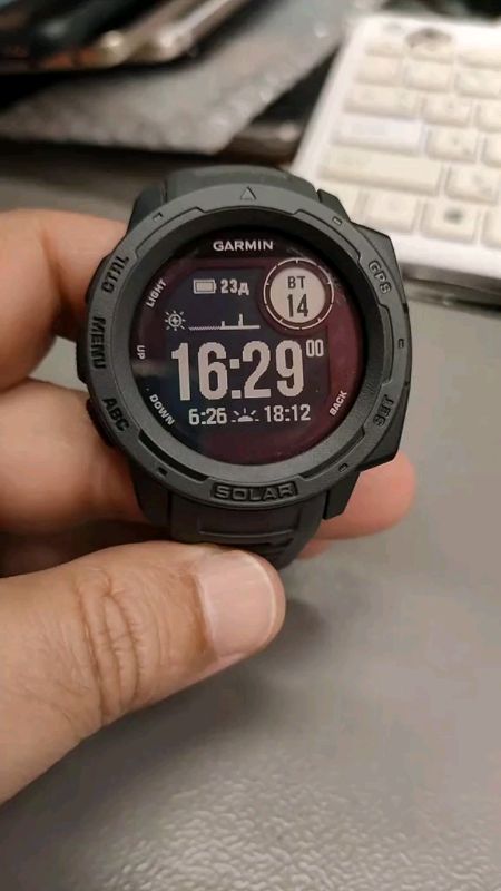 #Garmin instinct 3, solar powered alphine limited edition outdoors fitness#INSTINCT3#SOLARPOWERED #OUTDOORFITNESS #FYP#ALPHINE#MASMURASASHOPEE #💯✅
