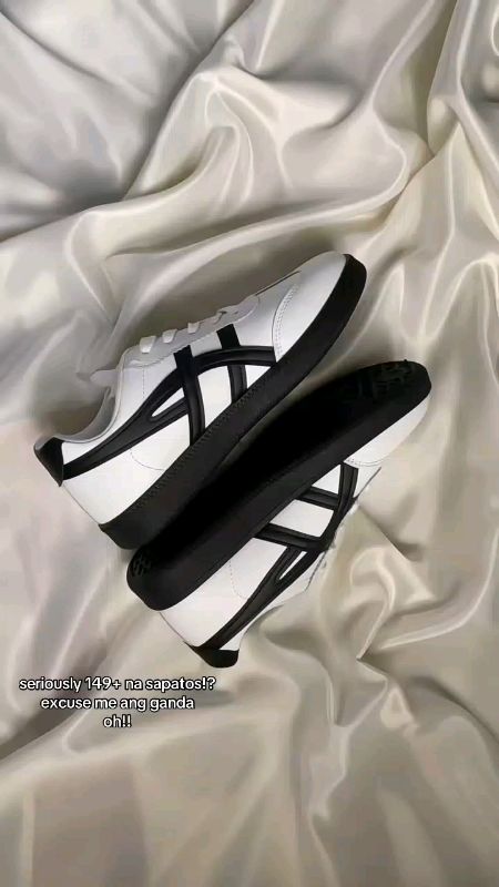 Shoes Fashionable Black and White Shoes #Shoes
