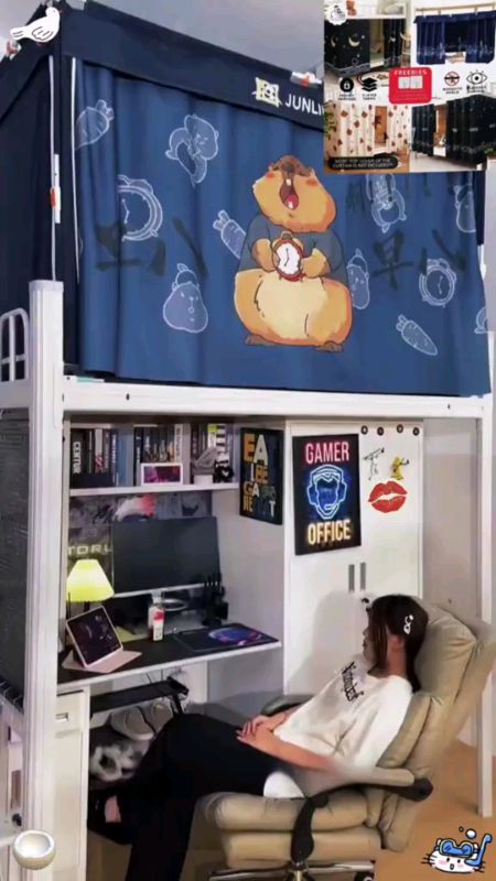 Mosquito Net Tent family size with Zipper for bedroom School Blackout Protecting Privacy bed curtain