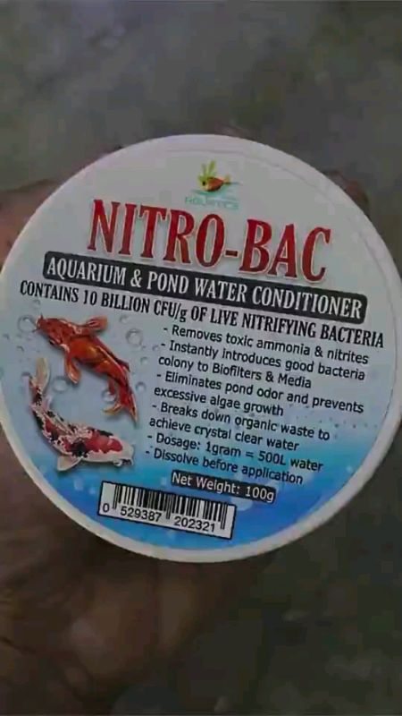 Nitro-Bac Pond Water Conditioner by Noah Aquatics | Nitrifying | Nitrobiotix | Nitrobac