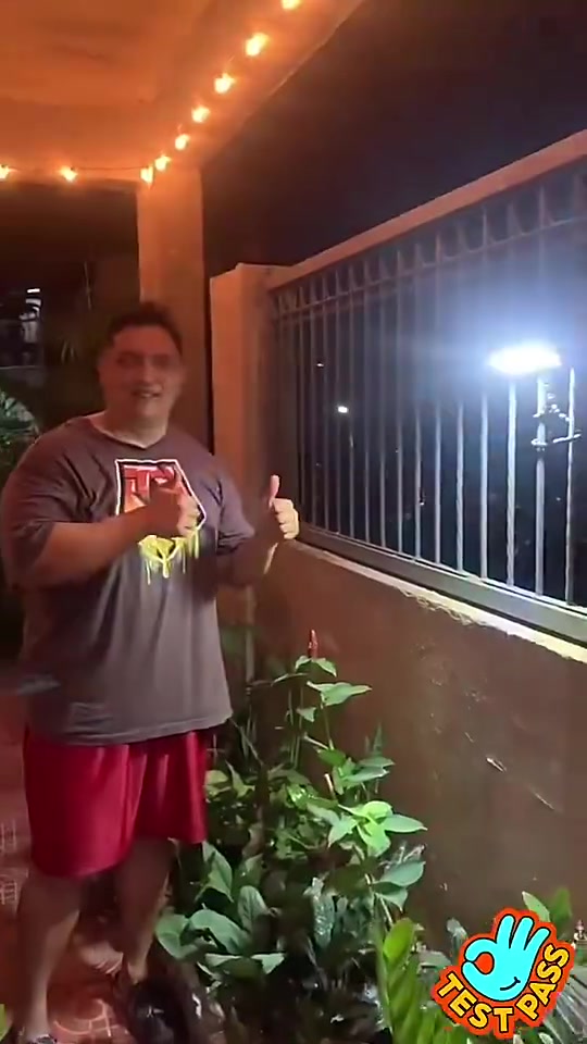 with neslyymorales solar flood light outdoor waterproof clip light wall lamp fence lamp garden decorative light.