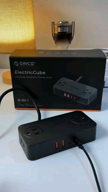 ORICO Ultra Thin Power Strip Flat Plug Portable Extension Cord Multi-Protection for Home Travel（SP1）#trend #ShopeePHPaydaySale #MasMuraSaShopee #FreeC