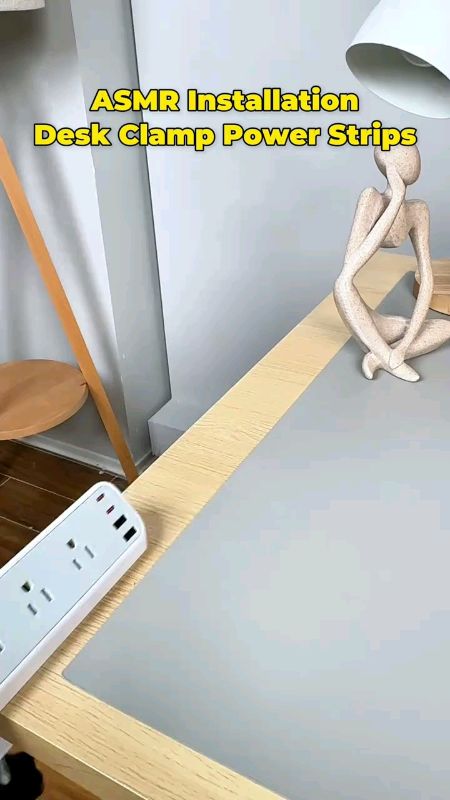 TESSAN Desk Clamp Power Strip, 2100J Surge Protection, Multi AC with PD20W USB#MasMuraSaShopee #FreeCoinsInShopeeVideo #trending #vairal #fyp