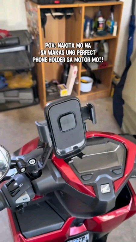 Motorcycle Electric Vehicle Phone Holder Riding Phone Mount Aluminum Alloy #fyp#motorcycle#phoneholder#alloy#mount#adjustable#FreeCoinsInShopeeVideo