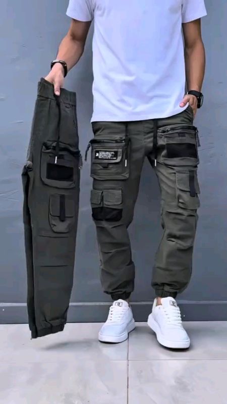 SHALOM Trending Korean Cargo Jogger Pants Multipacket Quality New Arrival - 503#Cargo💞🛒#masrasashoppe💕🛒 #fyp💞💯🛒