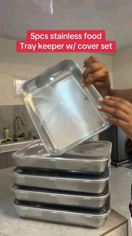 Stainless Steel Food Storage Container #FreeCoinsInShopeeVideo #MasMuraSaShopee #HugotSaShopee #fyp