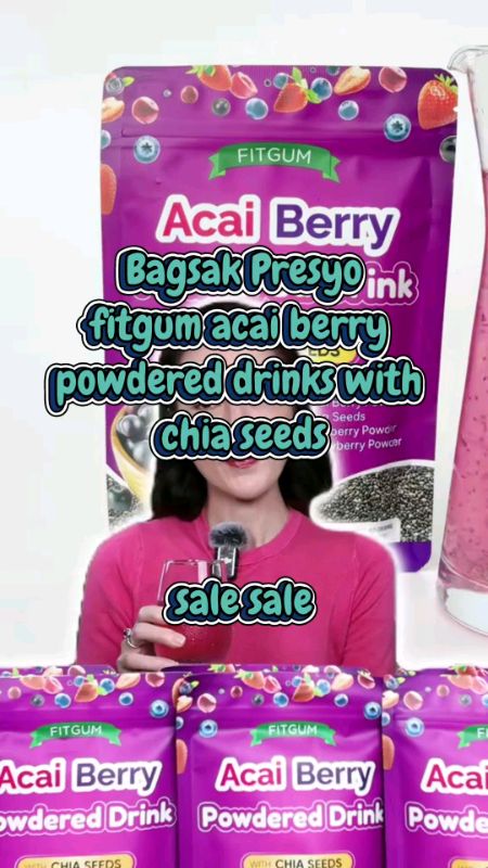 #fitgum #acai #berry #drink #fyp #MasMuraSaShopee #FreeCoinsInShopeeVideo #trending #viral #shopee #shopeep #shopeefinds #shopeeVideo #shopeebudol