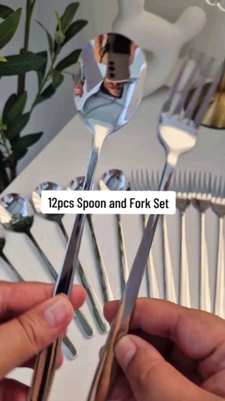 Spoon and Fork Set#ShopeePHPaydaySale #fyp #MasMuraSaShopee #ShopeeChoice #FreeCoinsInShopeeVideo