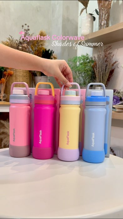 Aquaflask Colorwave ~ Shades of Summer #aquaflask #aquaflaskph #fyp #backtoschool #MasMuraSaShopee