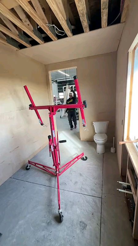 #GypsumBoard #elevator #woodworking #suspended #ceiling Manual #Lift #Gypsum #Board #Bracket #export Type #trending #tool #diy #fashion
