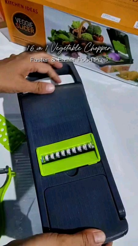 #15in1 multifunction vegetable chopper slicer dicer grater with container
