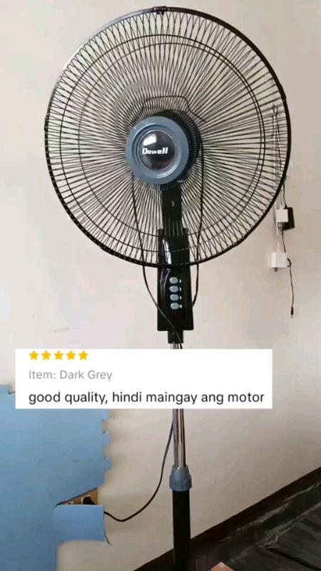 [ONLINE EXCLUSIVE] Dowell 16" Electric Stand Fan with 5 Leaf Banana Blade | STF5-288