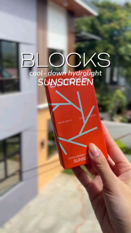[50ml] BLOCKS Cool-Down Hydro Light Sunscreen SPF50+ PA++++ Non-Sticky Demi-matte Good for Oily Skin#fyp #muralangditosashopee #freecoin #sunscreen