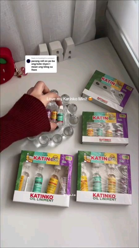 Katinko Oil Liniment KatinQtie #katinqtie #katinkooil #katinko