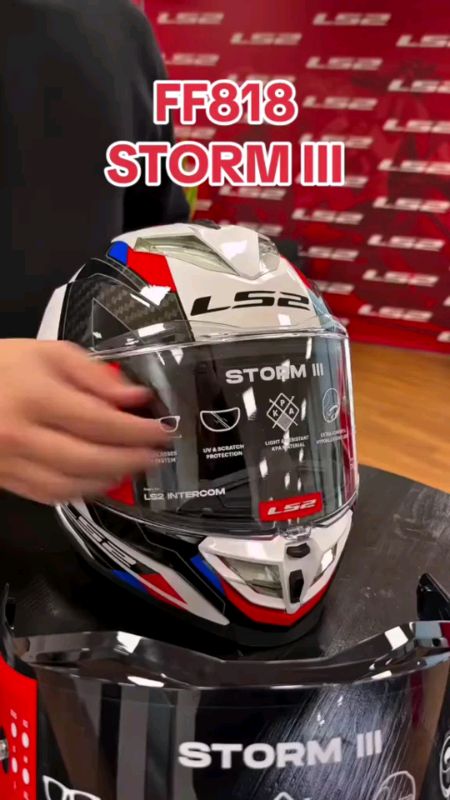 🤩🏍🤯 LS2 FF818 STORM III #ls2 #ls2storm3 #helmet #fullfacehelmet #motorcyclehelmet #FreeCoinsInShopeeVideo #ShopeePHPaydaySale #MasMuraSaShopee #fyp