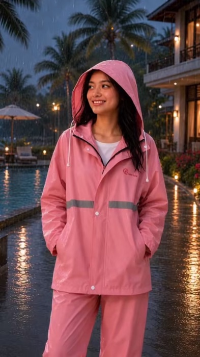 Rain coat mga mi #shopee