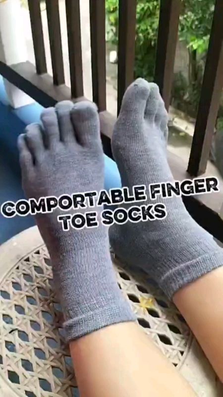 12 Pairs Five-toe Socks for Men High Quality Ankle Socks Split-toe Socks#shopeepayday #MasMuraSaShopee