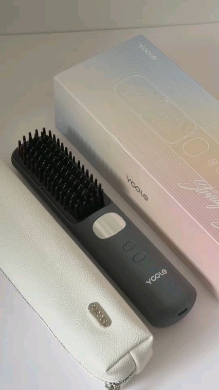 Yoole Wireless Straightening & Curling 30M Plasma Ions Fast Heat Portable Hair Straightener. #MasMuraSaShopee #ShopeePHpaydaySale #HugotSaShopee